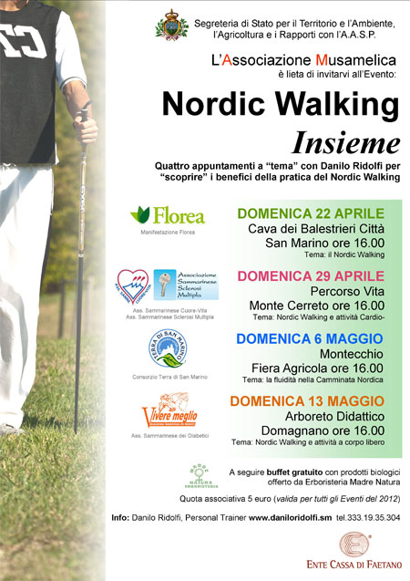 nordic walking rimini san marino