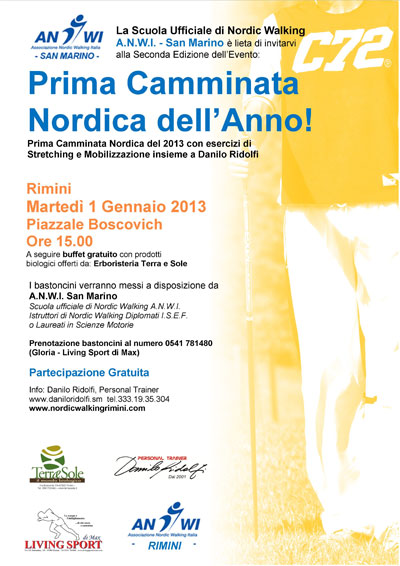 NORDIC WALKING RIMINI SAN MARINO