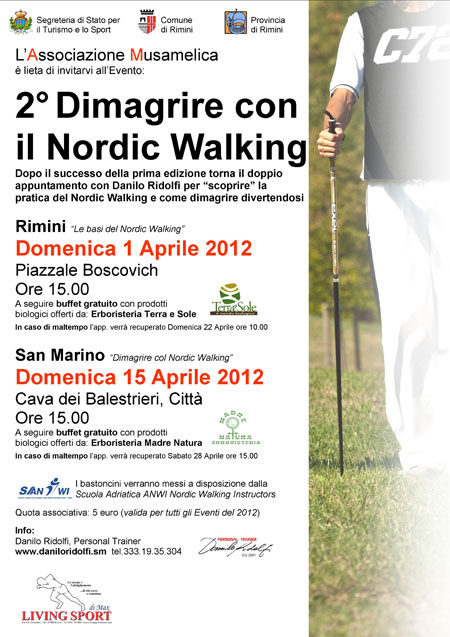 nordic walking riccione