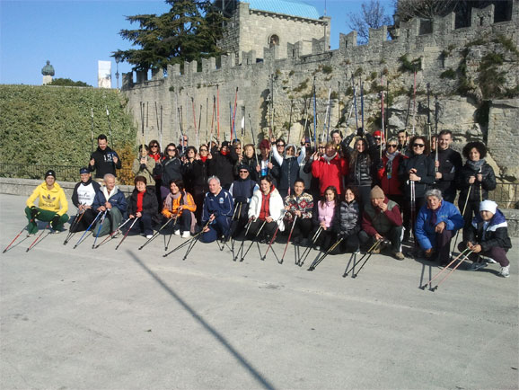 nordic walking rimini san marino riccione