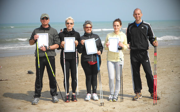 nordic walking corso di tecnica