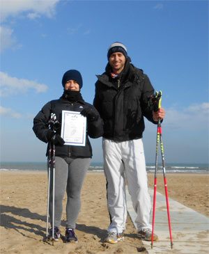 nordic walking rimini corso di tecnica